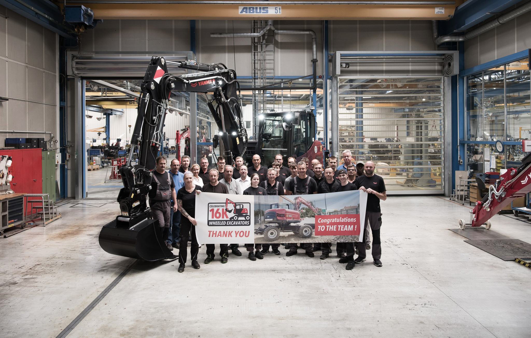 CEBEKO | Nieuws | Yanmar 16.000e mobiele graafmachine CEBEKO | Nieuws | Yanmar 16.000e mobiele graafmachine