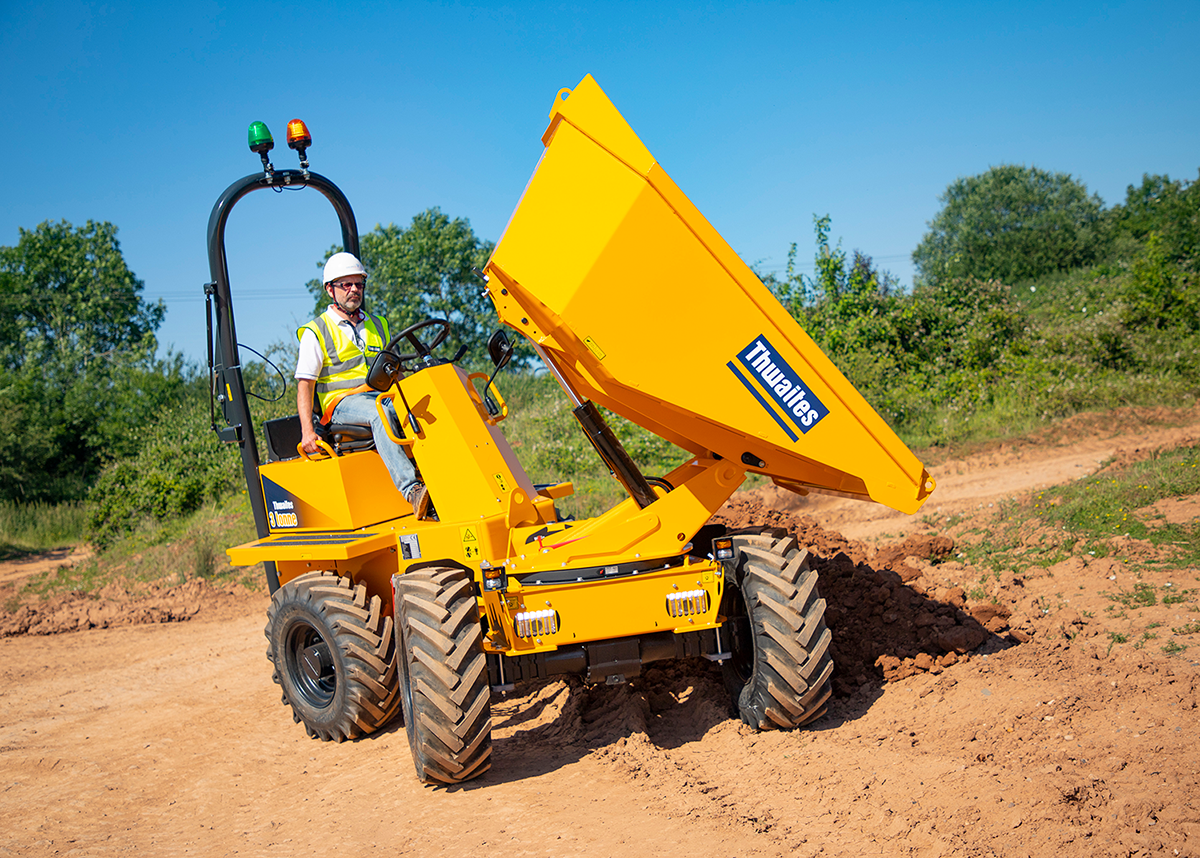 CEBEKO | Verhuur | Dumpers | Thwaites 3T Power Swivel