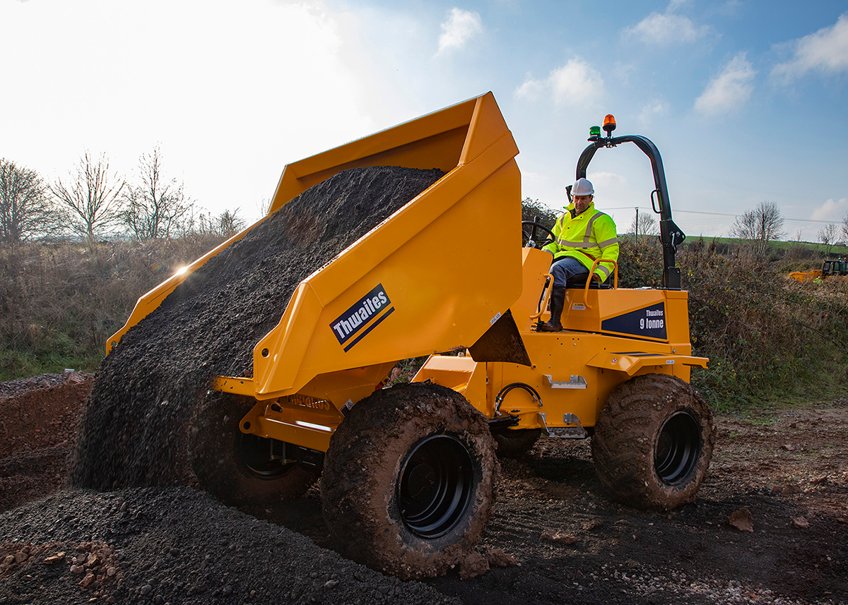 CEBEKO | Verhuur | Dumpers | Thwaites 9T Power Swivel