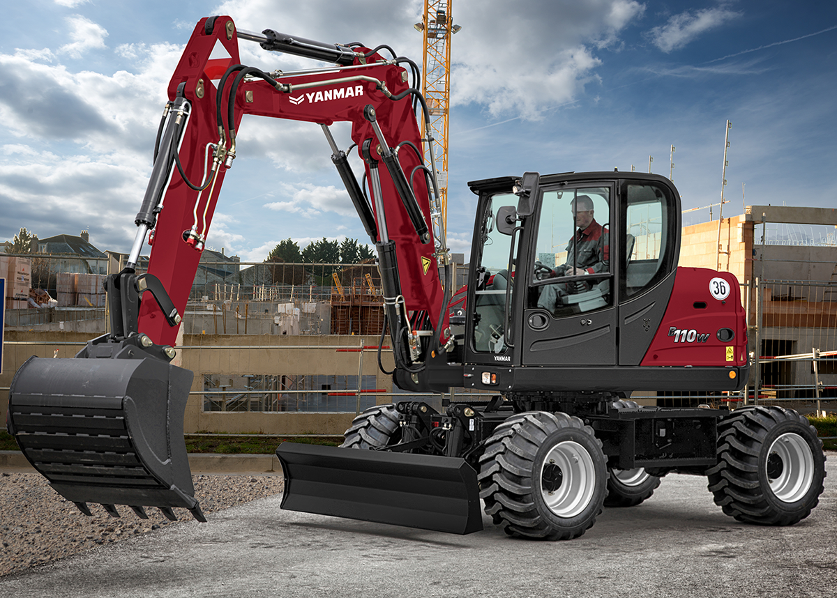 CEBEKO | Verhuur | Graafmachines | Yanmar B110W