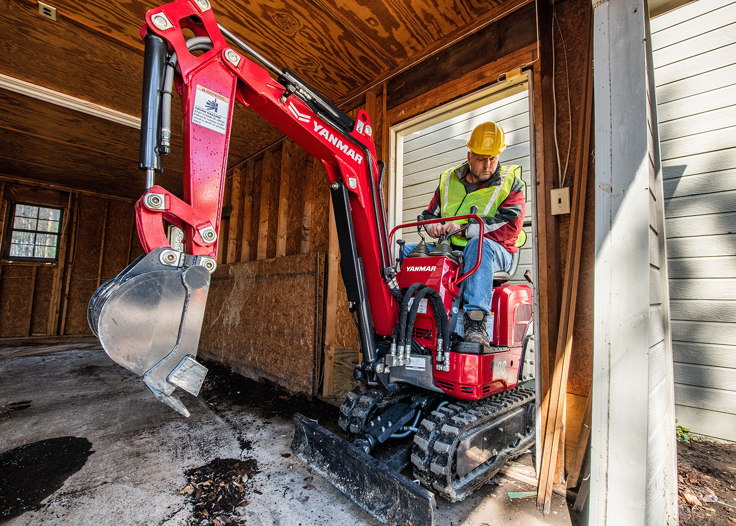 CEBEKO | Verhuur | Graafmachines | Yanmar SV08