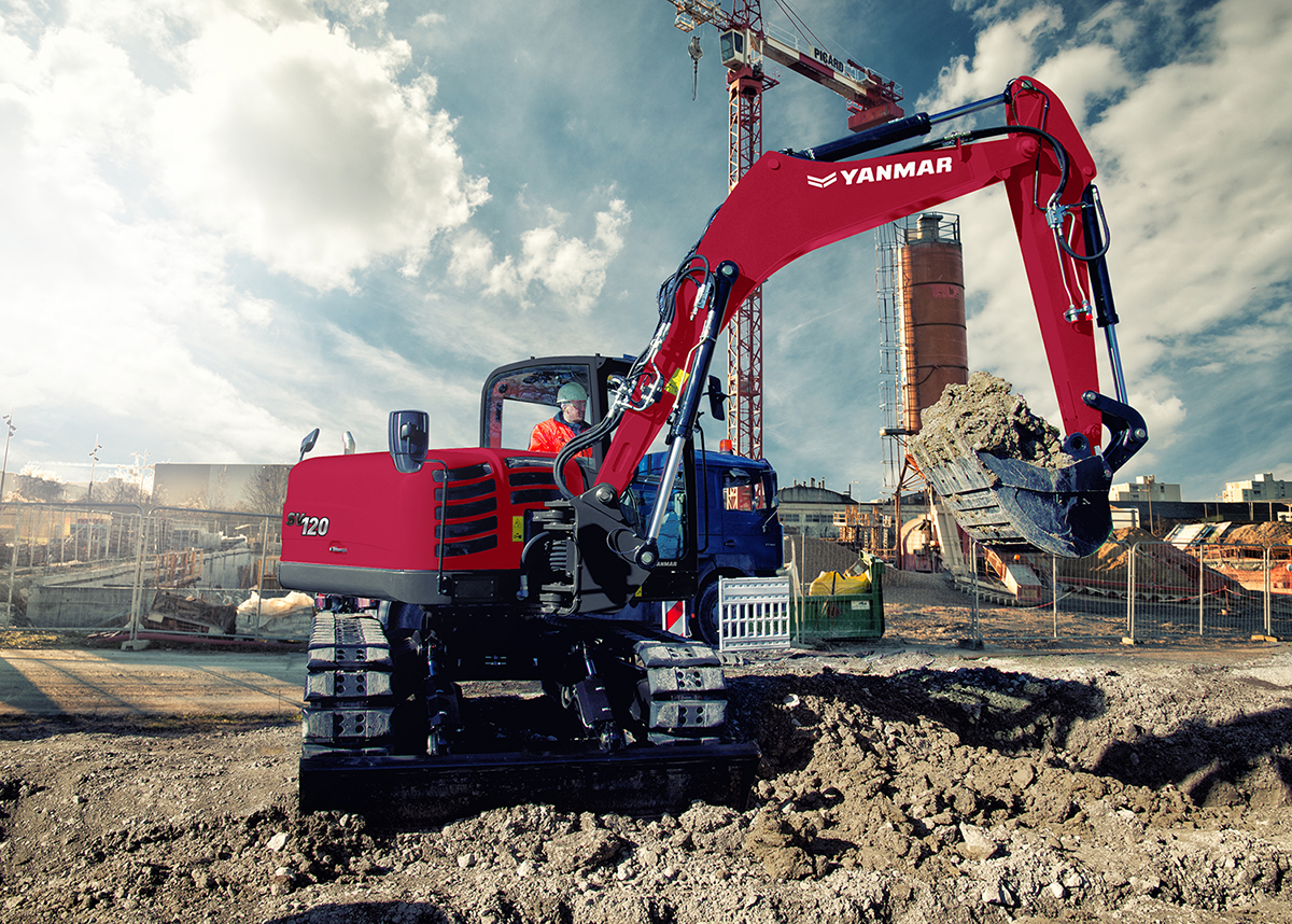 CEBEKO | Verhuur | Graafmachines | Yanmar SV120