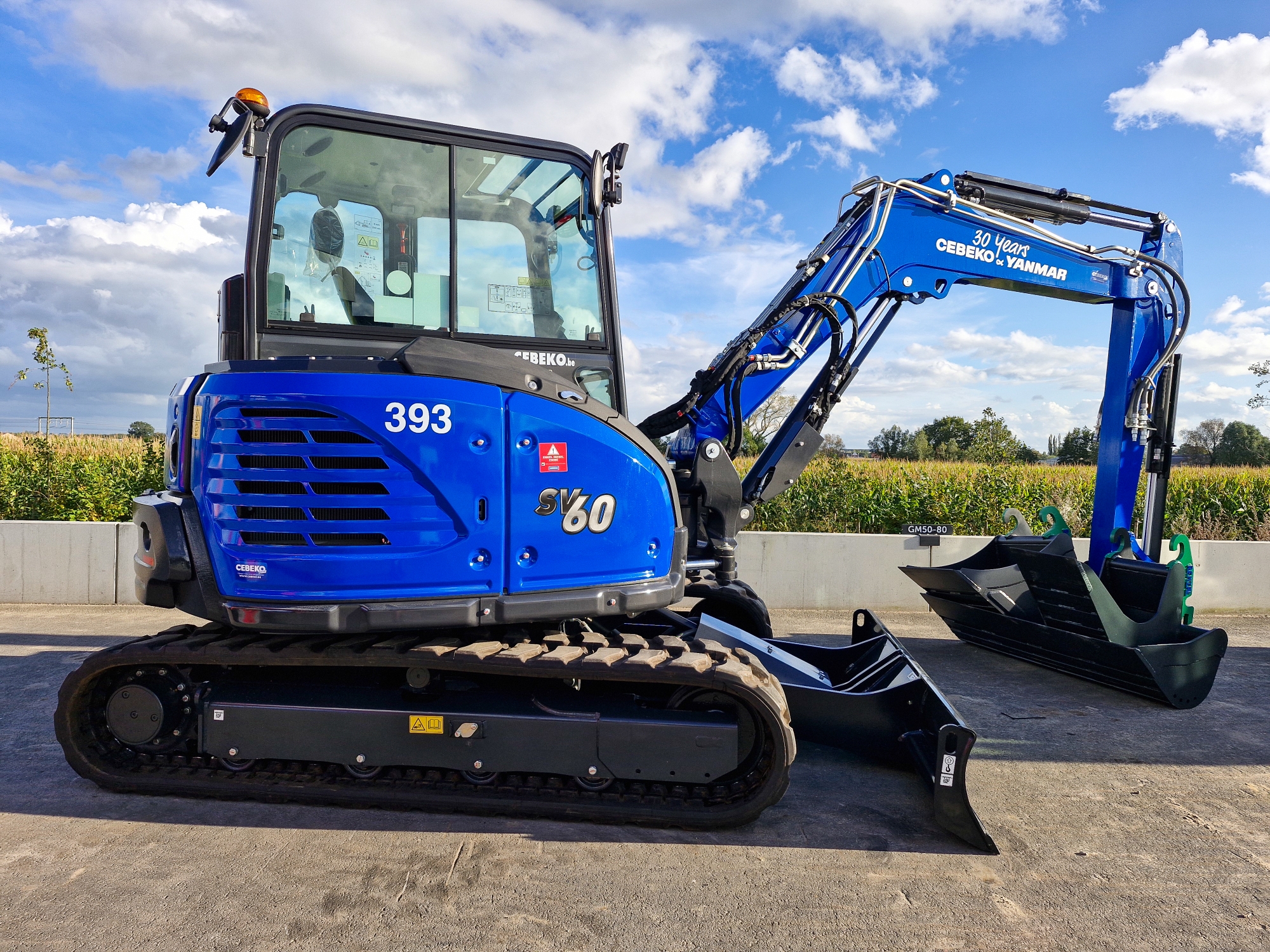 CEBEKO | Verhuur | Graafmachines | Yanmar SV60